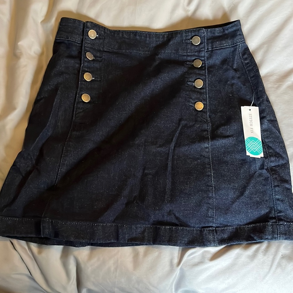 Denim skirt